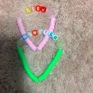 Clay Bracelets Monster High themed
